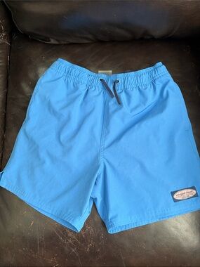 Vineyard Vines Bright Blue boys Swim Trunks